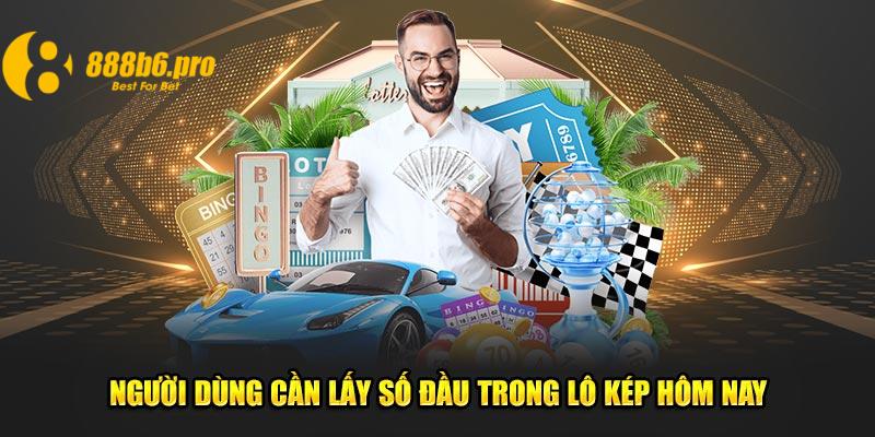 Người dùng cần lấy số đầu trong lô kép hôm nay soi cầu