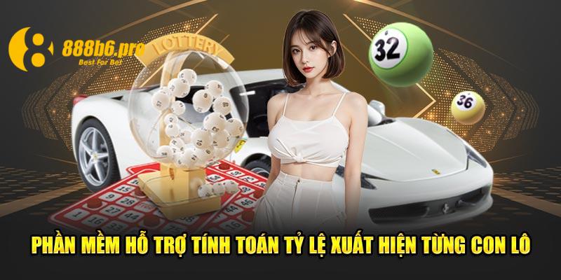 Phần mềm hỗ trợ tính toán tỷ lệ xuất hiện từng con lô 